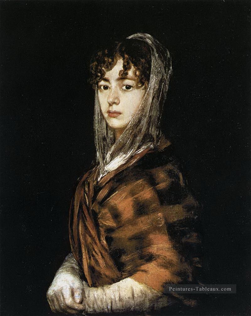 Francisca Sabasa et Garcia Francisco de Goya Peintures à l'huile